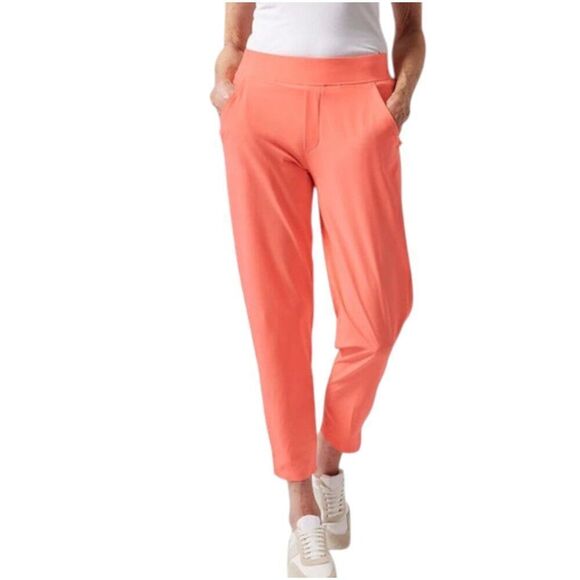 NWT! Athleta Brooklyn Ankle Pant in Sunset Glow Size 16 - Picture 1 of 6